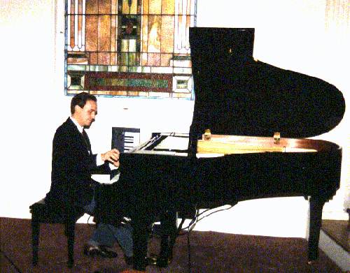 John at the Piano at Pinson Memorial UMC